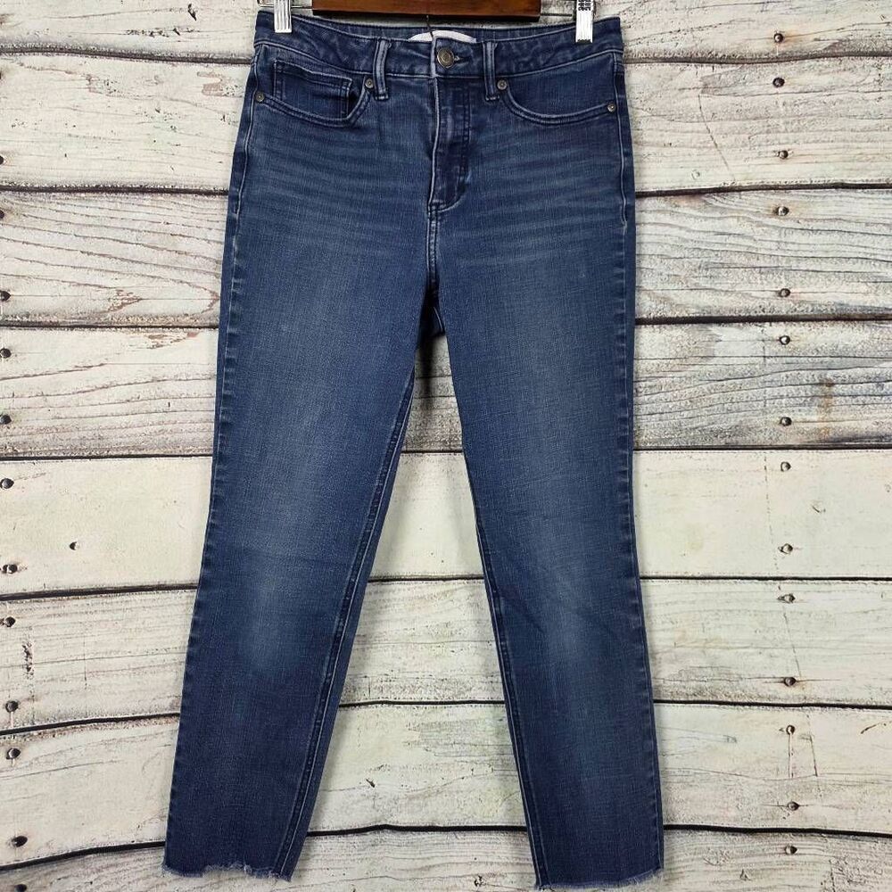 LC Lauren Conrad High Rise Skinny Ankle Jeans 6
